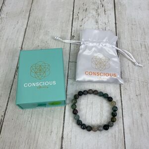 Conscious Items The Energy Bracelet : Indian Agate For Stamina And Focus - New